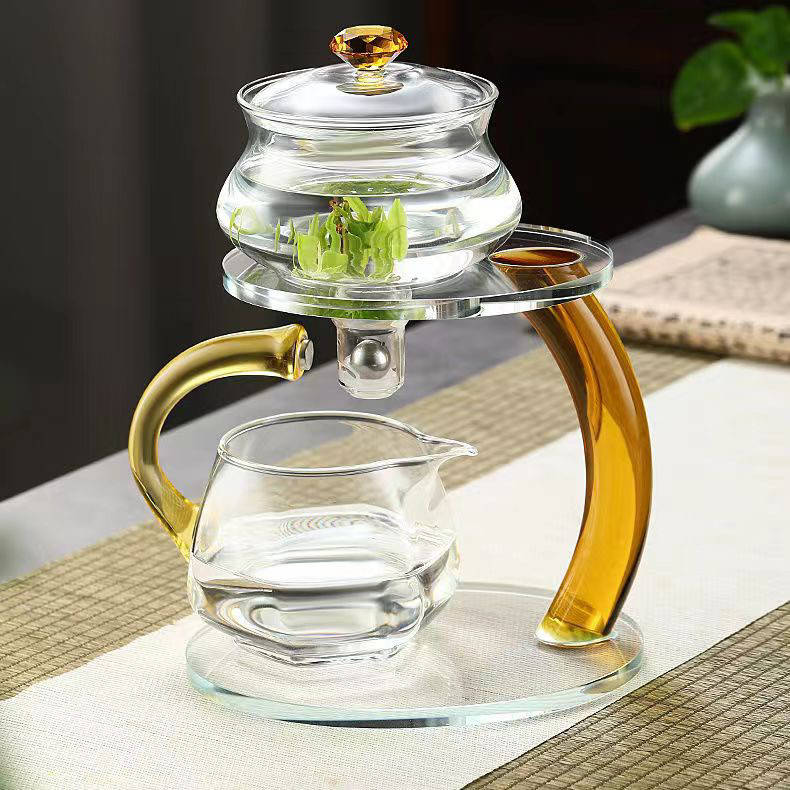 Magnetic Glass Tea Pot BH