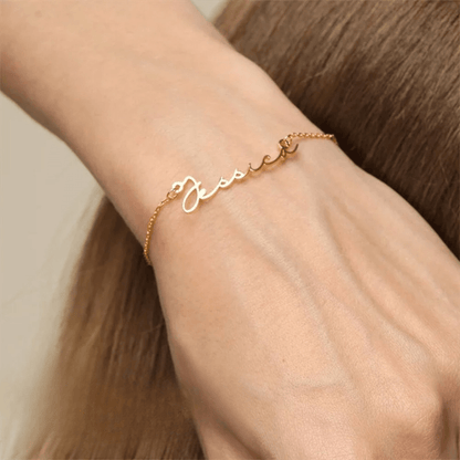 Personalized Name Bracelet - TRIOVARI ACCESSORIES