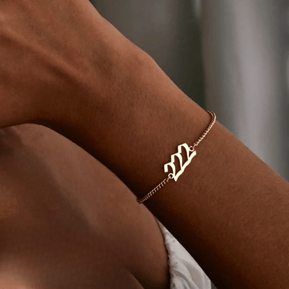 Personalized Lucky Numbers Bracelet - TRIOVARI ACCESSORIES