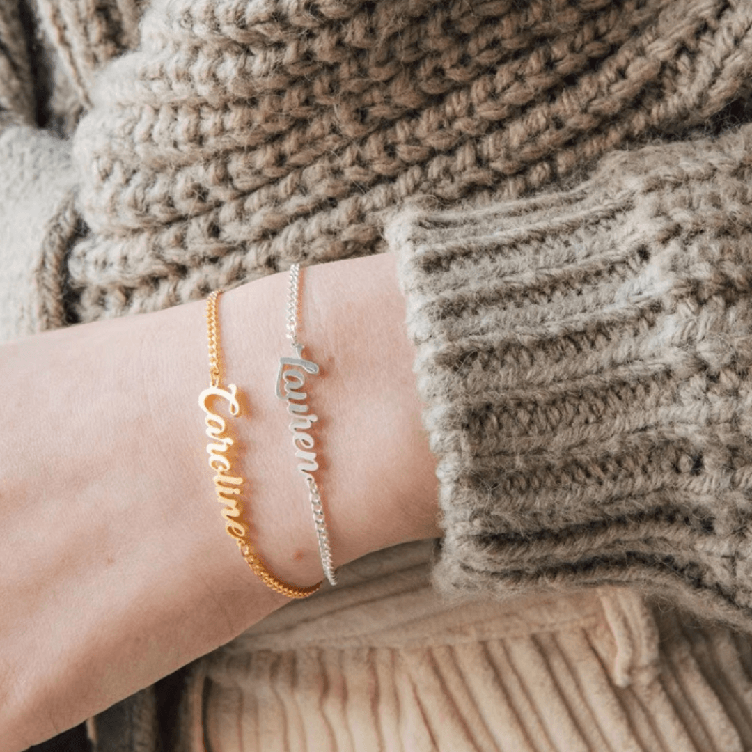 Personalized Name Bracelet - TRIOVARI ACCESSORIES
