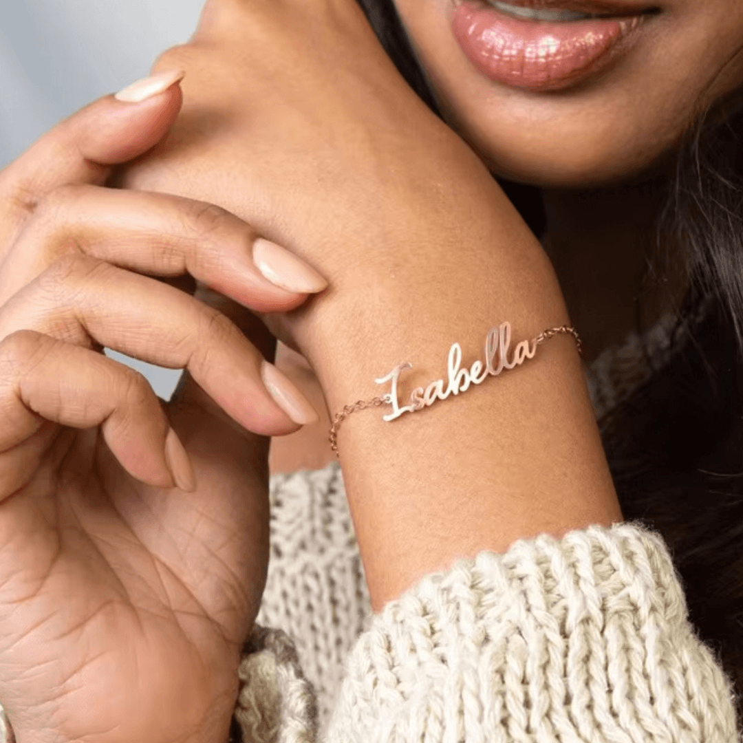 Personalized Name Bracelet - TRIOVARI ACCESSORIES