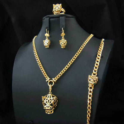 Tiger Jewelry Set