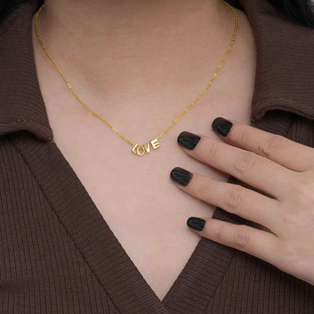 Personalized Name Necklace Or Initials From Separate Letters