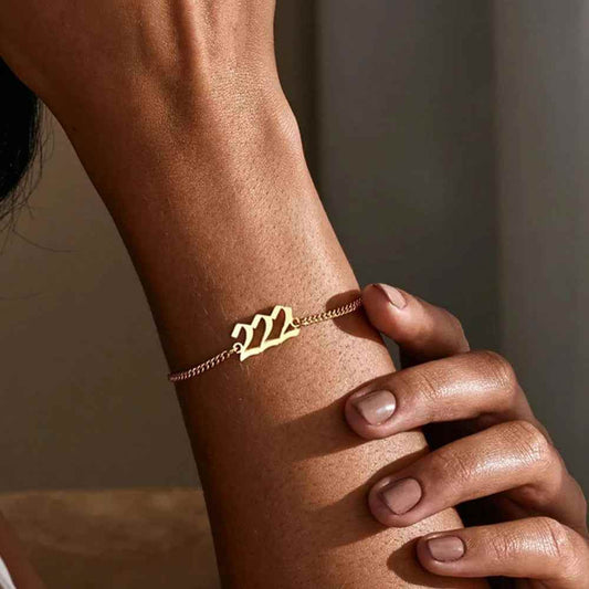 Personalized Lucky Numbers Bracelet