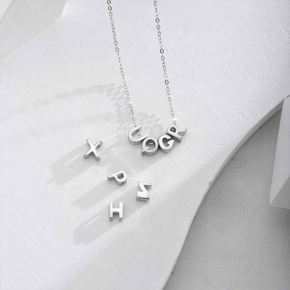 Personalized Name Necklace Or Initials From Separate Letters