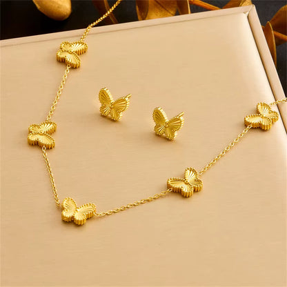 Flutter Jewelry Set