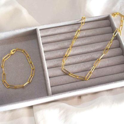 Paper Clip Jewelry Set