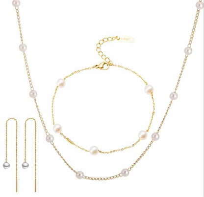 More Pearls Please Jewelry Set
